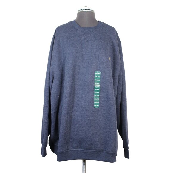 Coleman‎ men's relaxed fit faux shearling lined bonded pullover sweatshirt 3XL - Picture 1 of 10